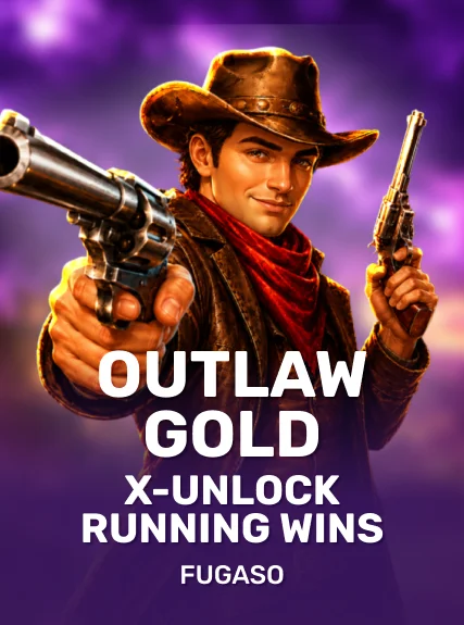 Outlaw Gold X-UNLOCK RUNNING WINS game tile