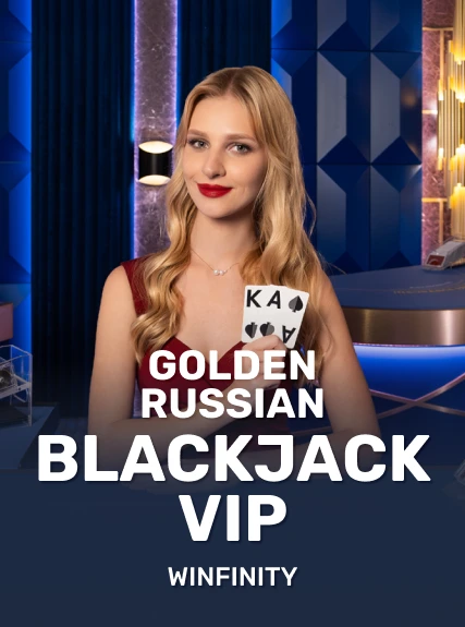 Golden Russian Blackjack VIP game tile